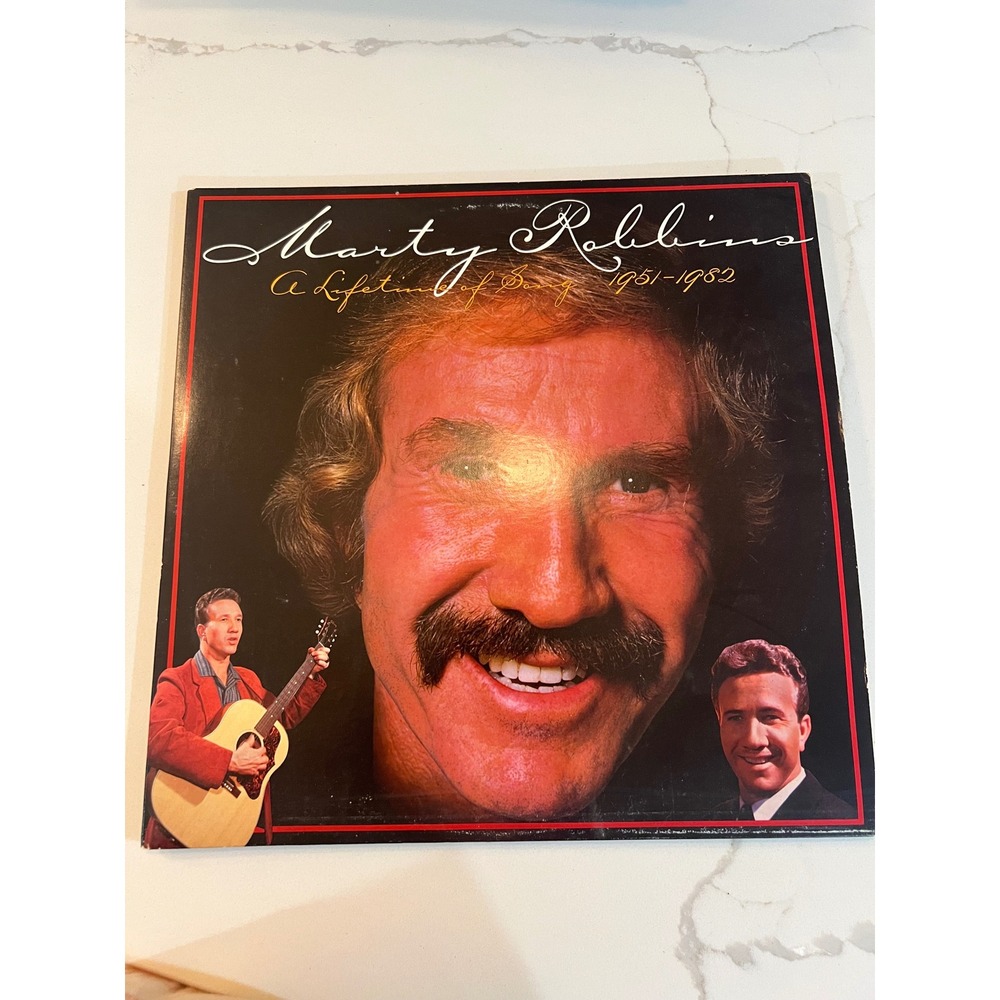 Marty Robbins A Lifetime of Song 1951-1982 Vinyl LP Record Columbia C2 38870